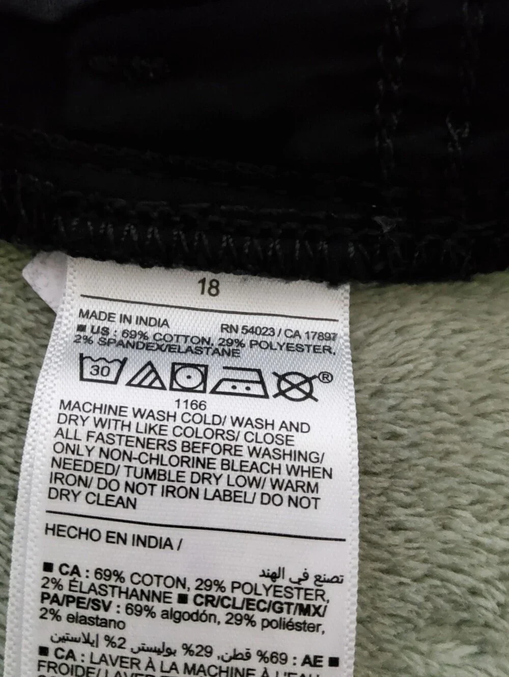 *Old Navy Girls Rockstar Extra High Waist 360 Stretch Jeggings Jeans Black Sz 18